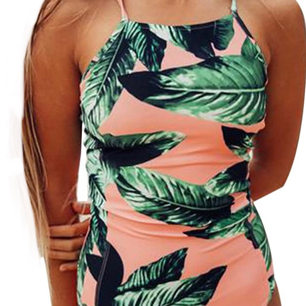 One piece bathing suit